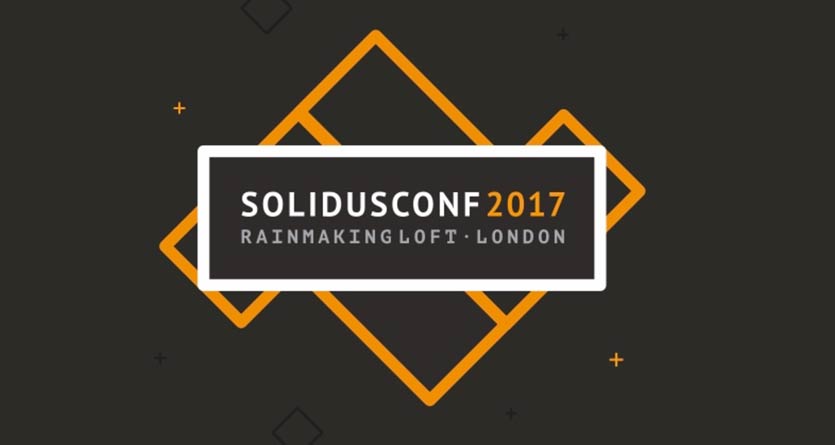 Solidus Conf 2017, la próxima conferencia se celebrará en Londres